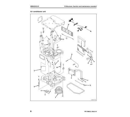 Komatsu PC138US-8 (SN from 20001) and PC138USLC-8 (SN from 20001) Crawler Excavators (Japan) Workshop Manual (SEN01968-12) Komatsu PC138US-8 (SN from 20001) and PC138USLC-8 (SN from 20001) Crawler Excavators (Japan) Workshop Manual (SEN01968-12)