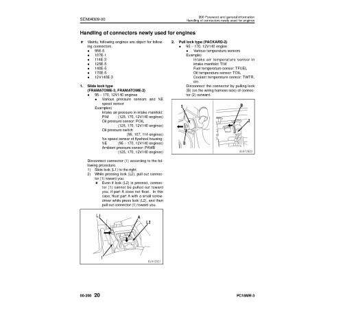 Komatsu PC18MR-3 (SN from 20001) Compact Excavators Workshop Manual (SEN04306-07)