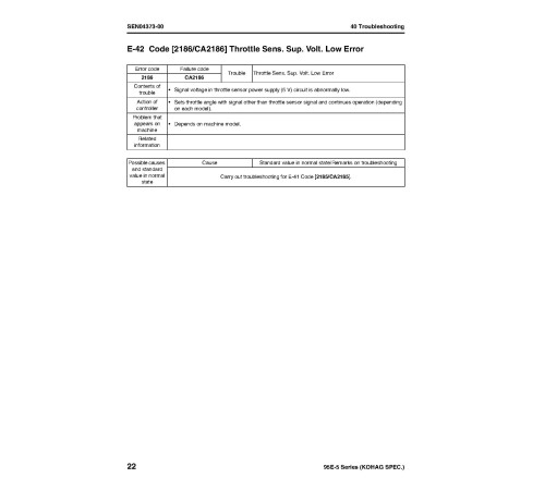 Komatsu SAA4D95LE-5 Diesel Engines (KOHAG SPEC) Workshop Manual (SEN04357-00) Komatsu SAA4D95LE-5 Diesel Engines (KOHAG SPEC) Workshop Manual (SEN04357-00)