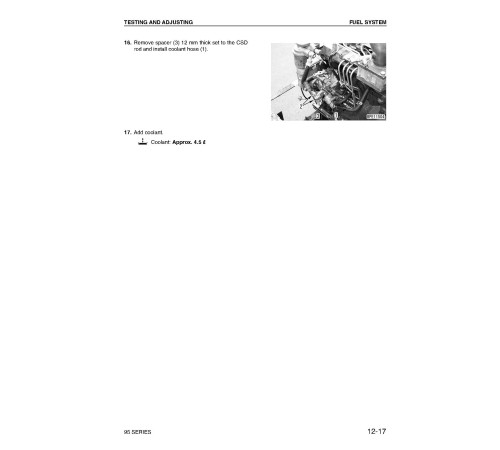 Komatsu 4D95LWE-5 and S4D95LWE-5 Diesel Engines (Germany) Workshop Manual (SEN04408-00) Komatsu 4D95LWE-5 and S4D95LWE-5 Diesel Engines (Germany) Workshop Manual (SEN04408-00)