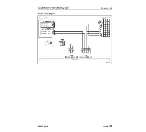 Komatsu WA470-6 and WA480-6 4WD Wheeled Loaders (Japan) Workshop Manual (SEN04409-06) Komatsu WA470-6 and WA480-6 4WD Wheeled Loaders (Japan) Workshop Manual (SEN04409-06)