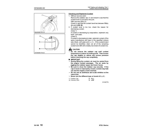 Komatsu 3D67E-2 Diesel Engines Workshop Manual (SEN04473-01) Komatsu 3D67E-2 Diesel Engines Workshop Manual (SEN04473-01)
