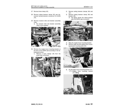 Komatsu D65EX-16, D65PX-16 and D65WX-16 (SN from 80001) Crawler Dozers (Japan) Workshop Manual (SEN04887-10) Komatsu D65EX-16, D65PX-16 and D65WX-16 (SN from 80001) Crawler Dozers (Japan) Workshop Manual (SEN04887-10)