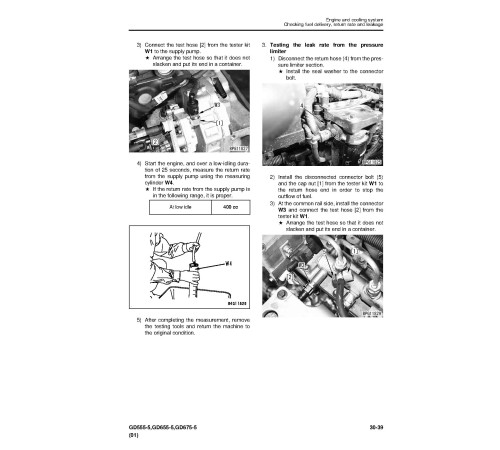 Komatsu GD555-5 (SN from 55001), GD655-5 (SN from 55001), GD675-5 (SN from 55001) Motor Graders (Japan) Workshop Manual (SEN05215-06) Komatsu GD555-5 (SN from 55001), GD655-5 (SN from 55001), GD675-5 (SN from 55001) Motor Graders (Japan) Workshop Manual (SEN05215-06)