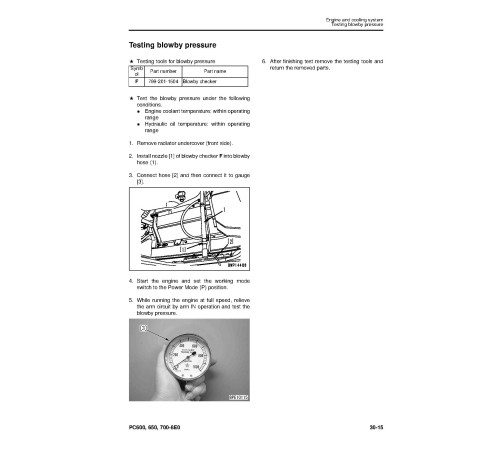 Komatsu PC600-8, PC600LC-8, PC650-8, PC650LC-8, PC700LC-8 (SN: 65001-) Crawler Excavators (Japan) Workshop Manual (SEN05377-03) Komatsu PC600-8, PC600LC-8, PC650-8, PC650LC-8, PC700LC-8 (SN: 65001-) Crawler Excavators (Japan) Workshop Manual (SEN05377-03)