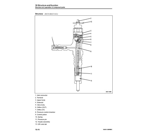 Komatsu SAA6D140E-6 Diesel Engines (Japan) Workshop Manual (SEN05641-02) Komatsu SAA6D140E-6 Diesel Engines (Japan) Workshop Manual (SEN05641-02)