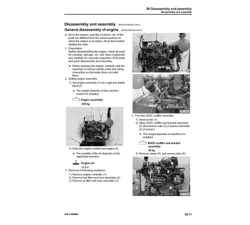 Komatsu SAA4D95LE-6 Diesel Engines (Japan) Workshop Manual (SEN06060-01) Komatsu SAA4D95LE-6 Diesel Engines (Japan) Workshop Manual (SEN06060-01)