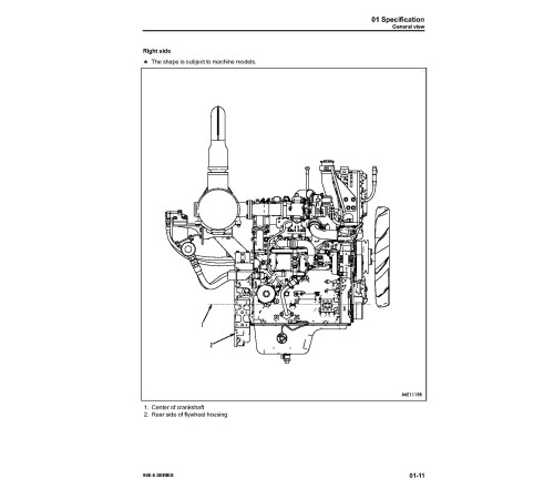 Komatsu SAA4D95LE-6 Diesel Engines (Japan) Workshop Manual (SEN06060-01) Komatsu SAA4D95LE-6 Diesel Engines (Japan) Workshop Manual (SEN06060-01)