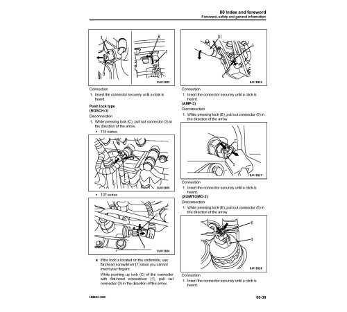 Komatsu HM400-3M0 (SN from 5001) Articulated Dump Trucks Workshop Manual (SEN06284-06)