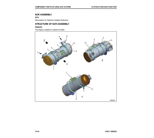 Komatsu SAA6D125E-7 Diesel Engines Workshop Manual (SEN06495-09)