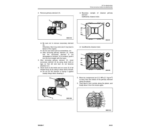 Komatsu WA200-7 (SN from 80001) 4WD Wheeled Loaders Workshop Manual (SEN06503) Komatsu WA200-7 (SN from 80001) 4WD Wheeled Loaders Workshop Manual (SEN06503)