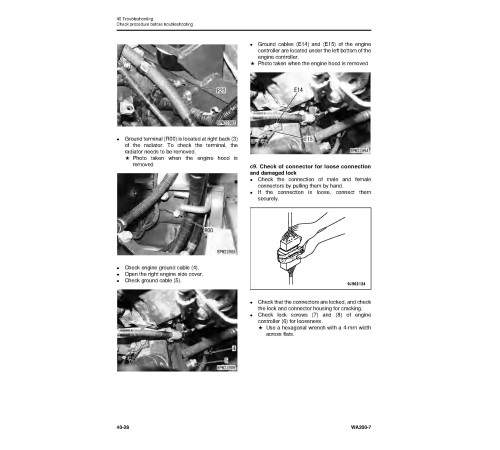 Komatsu WA200-7 (SN from 80001) 4WD Wheeled Loaders Workshop Manual (SEN06503) Komatsu WA200-7 (SN from 80001) 4WD Wheeled Loaders Workshop Manual (SEN06503)