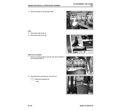 Komatsu D65EXi-18 and D65PXi-18 (SN from 90023) Crawler Dozers Workshop Manual (SEN06572-09)