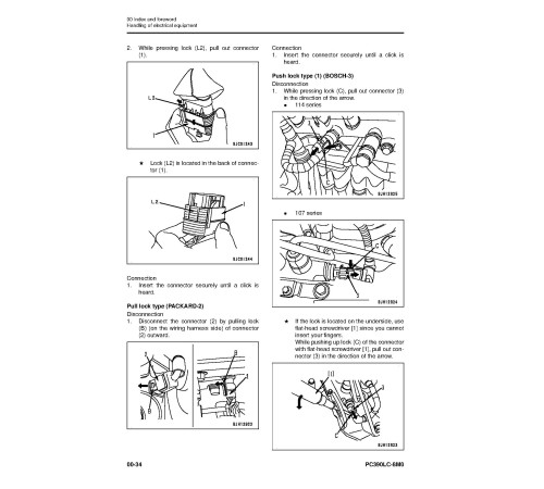 Komatsu PC390LC-8M0 (SN from 80699) Hydraulic Excavators Workshop Manual (SEN06613-04)