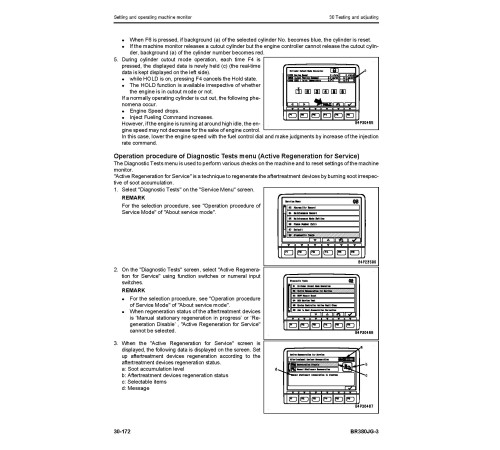 Komatsu BR380JG-3 (SN from 5001) Mobile Crushers Workshop Manual (SEN06703-05)