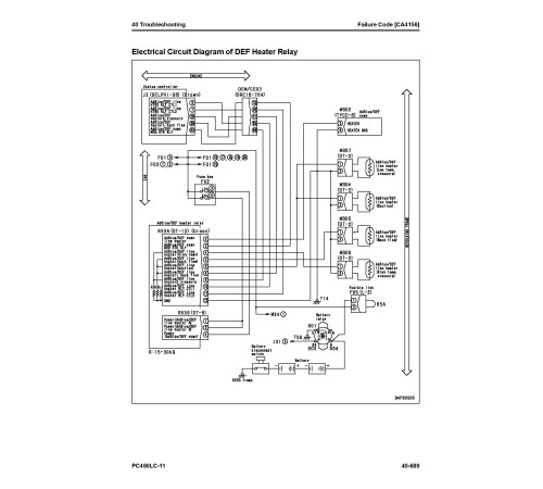 Komatsu PC490LC-11 (SN from 85001) Hydraulic Excavators Workshop Manual (SEN06738-08)