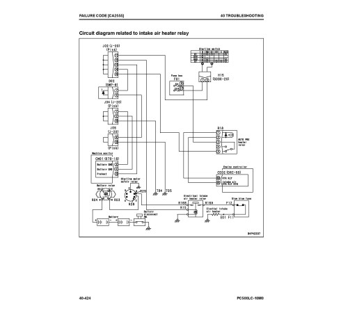 Komatsu PC500LC-10M0 (SN from 105002) Hydraulic Excavators Workshop Manual (SEN06813-06)