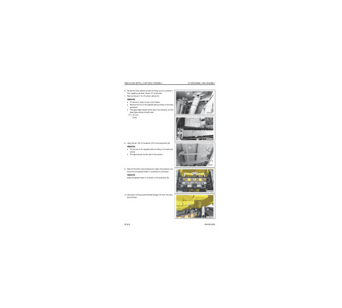 Komatsu HD1500-8E0 (SN from 85001) Dump Trucks Workshop Manual (SEN06836-12)