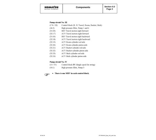 Komatsu PC5500-6 (SN: 15016) Crawler Excavators (Germany) Service Manual (SRVPC550015016) Komatsu PC5500-6 (SN: 15016) Crawler Excavators (Germany) Service Manual (SRVPC550015016)