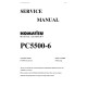 Komatsu PC5500-6 (SN from 15050) Crawler Excavators (Germany) Service Manual (SRVPC550015050)