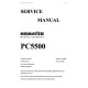 Komatsu PC5500-6 (SN: 15012-15013) Crawler Excavators (Germany) Service Manual (SRVPC550015012)