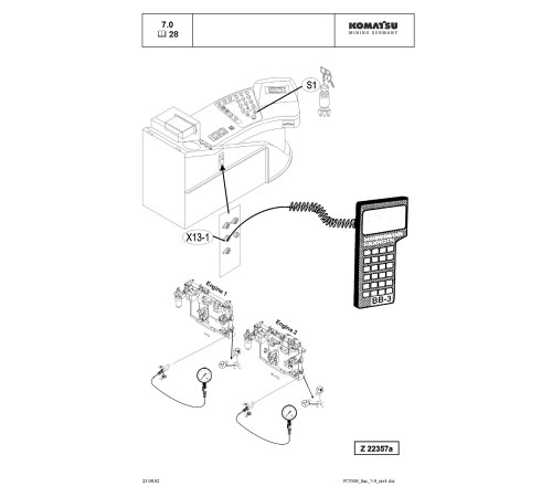 Komatsu PC5500-6 (SN: 15012-15013) Crawler Excavators (Germany) Service Manual (SRVPC550015012) Komatsu PC5500-6 (SN: 15012-15013) Crawler Excavators (Germany) Service Manual (SRVPC550015012)