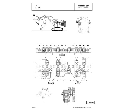 Komatsu PC5500-6 (SN: 15012-15013) Crawler Excavators (Germany) Service Manual (SRVPC550015012) Komatsu PC5500-6 (SN: 15012-15013) Crawler Excavators (Germany) Service Manual (SRVPC550015012)