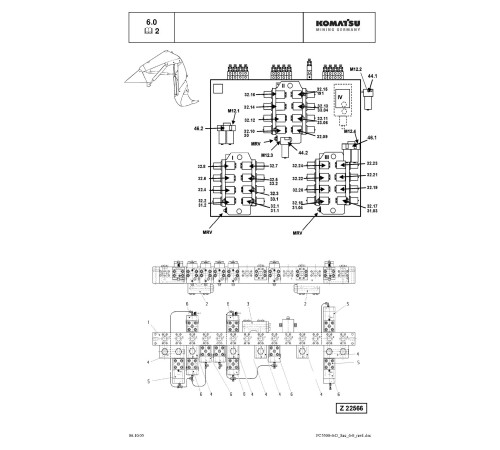Komatsu PC5500-6 (SN: 15031-15045) Crawler Excavators (Germany) Service Manual (SRVPC550015031) Komatsu PC5500-6 (SN: 15031-15045) Crawler Excavators (Germany) Service Manual (SRVPC550015031)