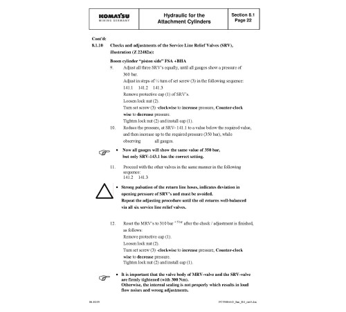 Komatsu PC5500-6 (SN: 15031-15045) Crawler Excavators (Germany) Service Manual (SRVPC550015031) Komatsu PC5500-6 (SN: 15031-15045) Crawler Excavators (Germany) Service Manual (SRVPC550015031)