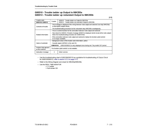 Komatsu PC4000-6 (SN: 8199, 8224) Crawler Excavators (Germany) Workshop Manual (SM-PC4000-8199) Komatsu PC4000-6 (SN: 8199, 8224) Crawler Excavators (Germany) Workshop Manual (SM-PC4000-8199)