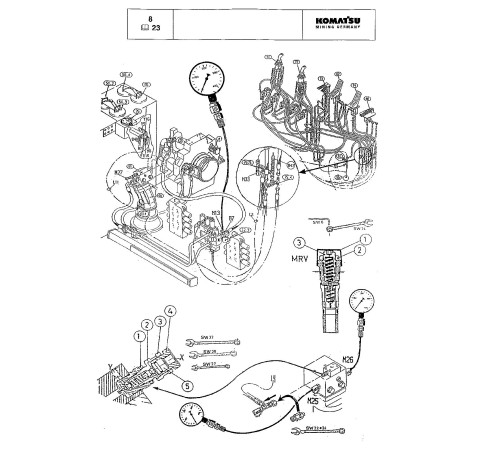 Komatsu PC3000-1 (SN: 6182) Crawler Excavator (Germany) Workshop Manual (SMPC30006182) Komatsu PC3000-1 (SN: 6182) Crawler Excavator (Germany) Workshop Manual (SMPC30006182)