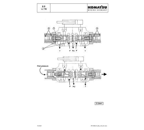 Komatsu PC5500-6 (SN: 15018) Crawler Excavators (Germany) Workshop Manual (SMPC550015018) Komatsu PC5500-6 (SN: 15018) Crawler Excavators (Germany) Workshop Manual (SMPC550015018)