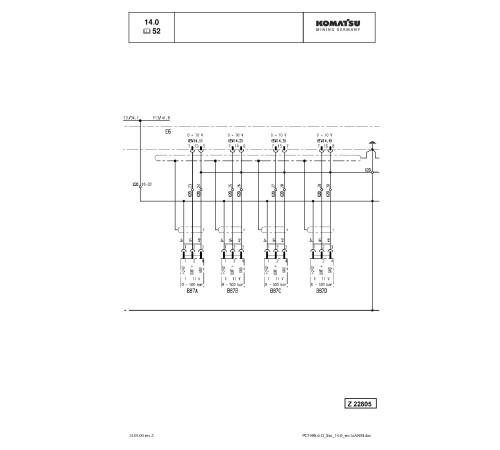 Komatsu PC5500-6 (SN: 15022) Crawler Excavators (Germany) Workshop Manual (SMPC550015022) Komatsu PC5500-6 (SN: 15022) Crawler Excavators (Germany) Workshop Manual (SMPC550015022)