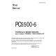 Komatsu PC5500-6 (SN: 15031, 15035-) Crawler Excavators (Germany) Workshop Manual (SMPC550015035)