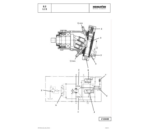 Komatsu PC5500-6 (SN: 15031, 15035-) Crawler Excavators (Germany) Workshop Manual (SMPC550015035) Komatsu PC5500-6 (SN: 15031, 15035-) Crawler Excavators (Germany) Workshop Manual (SMPC550015035)