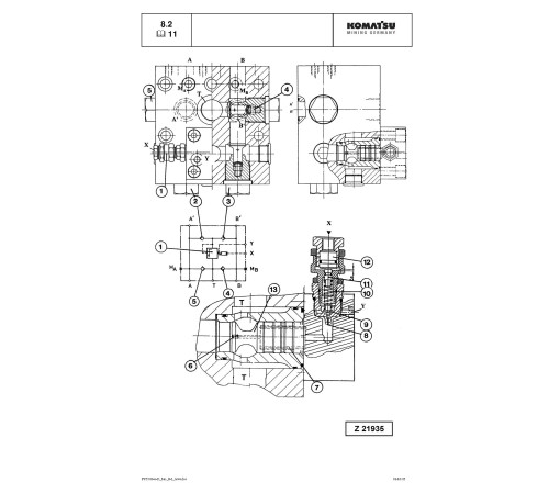 Komatsu PC5500-6 (SN: 15038) Crawler Excavators (Germany) Workshop Manual (SMPC550015038) Komatsu PC5500-6 (SN: 15038) Crawler Excavators (Germany) Workshop Manual (SMPC550015038)