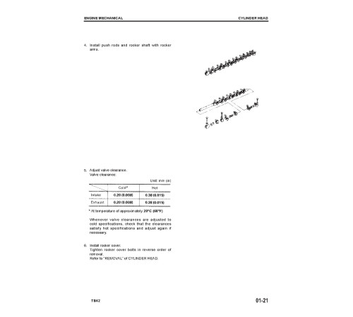 Komatsu (Nissan) TB42 Gasoline Engines (Applicable for FG35..45-6,FG33S..45S-6,FG50..70E-6 Forklift Trucks) Shop Manual (TB42_SM039) Komatsu (Nissan) TB42 Gasoline Engines (Applicable for FG35..45-6,FG33S..45S-6,FG50..70E-6 Forklift Trucks) Shop Manual (TB42_SM039)
