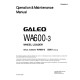 Komatsu WA600-3 (SN from 52001) 4WD Wheeled Loaders (Japan) Operate and Maintenance manual (TEN00002-02D)