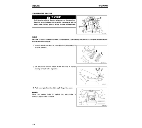 Komatsu WA800L-3 (SN from 52001) 4WD Wheeled Loaders (Japan) Operate and Maintenance manual (TEN00007-02)