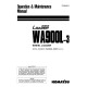 Komatsu WA900L-3 (SN from 52001) 4WD Wheeled Loaders (Japan) Operate and Maintenance manual (TEN00009-02)