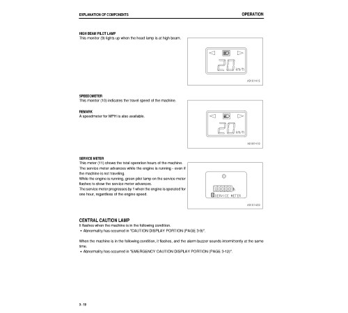 Komatsu GD825A-2 (SN: 12116-12502) Motor Graders (Japan) Operate and Maintenance manual (TEN00012-00) Komatsu GD825A-2 (SN: 12116-12502) Motor Graders (Japan) Operate and Maintenance manual (TEN00012-00)