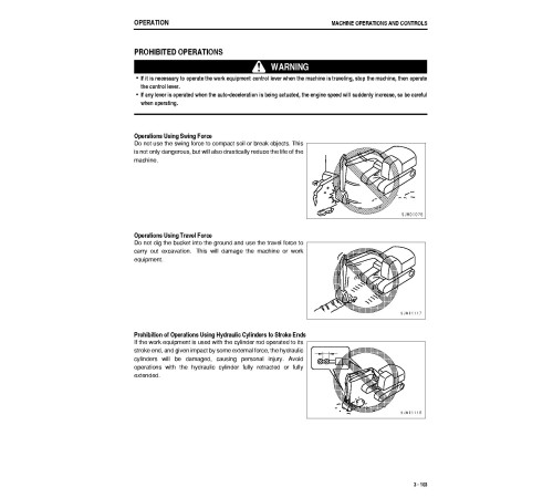 Komatsu PC228US-3 and PC228USLC-3 (SN: 30001-40000) Crawler Excavators (Japan) Operate and Maintenance manual (TEN00030-01D) Komatsu PC228US-3 and PC228USLC-3 (SN: 30001-40000) Crawler Excavators (Japan) Operate and Maintenance manual (TEN00030-01D)