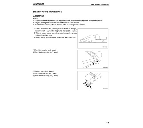 Komatsu PC400(LC)-7 (SN:50288-52024), PC450(LC)-7 (SN:20235-20841) Crawler Excavators Operate and Maintenance manual (TEN00038-03) Komatsu PC400(LC)-7 (SN:50288-52024), PC450(LC)-7 (SN:20235-20841) Crawler Excavators Operate and Maintenance manual (TEN00038-03)