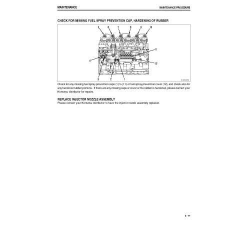 Komatsu PC400(LC)-7 (SN:50288-52024), PC450(LC)-7 (SN:20235-20841) Crawler Excavators Operate and Maintenance manual (TEN00039-03) Komatsu PC400(LC)-7 (SN:50288-52024), PC450(LC)-7 (SN:20235-20841) Crawler Excavators Operate and Maintenance manual (TEN00039-03)
