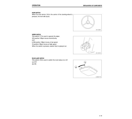 Komatsu HD325-6 (SN: 06370-06999) and HD405-6 (SN from 02178) Rigid Dump Trucks (Japan) Operate and Maintenance manual (TEN00041-05) Komatsu HD325-6 (SN: 06370-06999) and HD405-6 (SN from 02178) Rigid Dump Trucks (Japan) Operate and Maintenance manual (TEN00041-05)