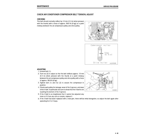 Komatsu HM400-1 (SN from 01276) Articulated Dump Trucks (Japan) Operate and Maintenance manual (TEN00050-12) Komatsu HM400-1 (SN from 01276) Articulated Dump Trucks (Japan) Operate and Maintenance manual (TEN00050-12)