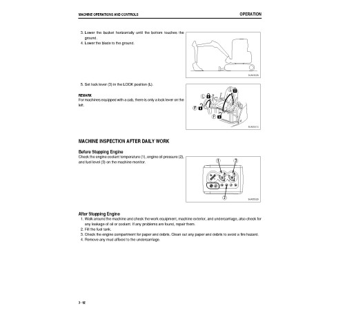 Komatsu PC40MR-2 (SN: 08772-11932), PC50MR-2 (SN: 05587-08549) Crawler Excavators Operate and Maintenance manual (TEN00054-03) Komatsu PC40MR-2 (SN: 08772-11932), PC50MR-2 (SN: 05587-08549) Crawler Excavators Operate and Maintenance manual (TEN00054-03)
