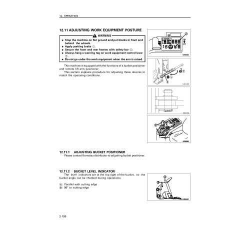 Komatsu WA1200-3 (SN: 50001-50056) 4WD Wheeled Loaders (Japan) Operate and Maintenance manual (TEN00069-02) Komatsu WA1200-3 (SN: 50001-50056) 4WD Wheeled Loaders (Japan) Operate and Maintenance manual (TEN00069-02)