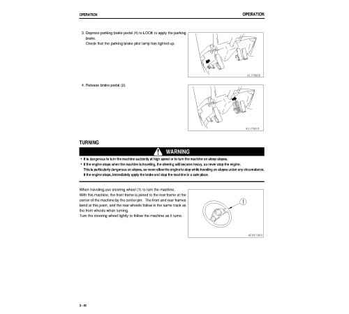 Komatsu WA30-5 and WA50-3 4WD Wheeled Loaders (Japan) Operate and Maintenance manual (TEN00071-00) Komatsu WA30-5 and WA50-3 4WD Wheeled Loaders (Japan) Operate and Maintenance manual (TEN00071-00)