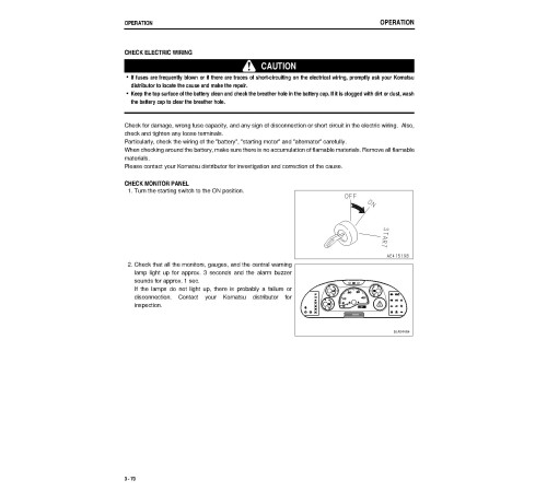 Komatsu WA250L-5 (SN from 70025) 4WD Wheeled Loaders (Japan) Operate and Maintenance manual (TEN00084-00) Komatsu WA250L-5 (SN from 70025) 4WD Wheeled Loaders (Japan) Operate and Maintenance manual (TEN00084-00)